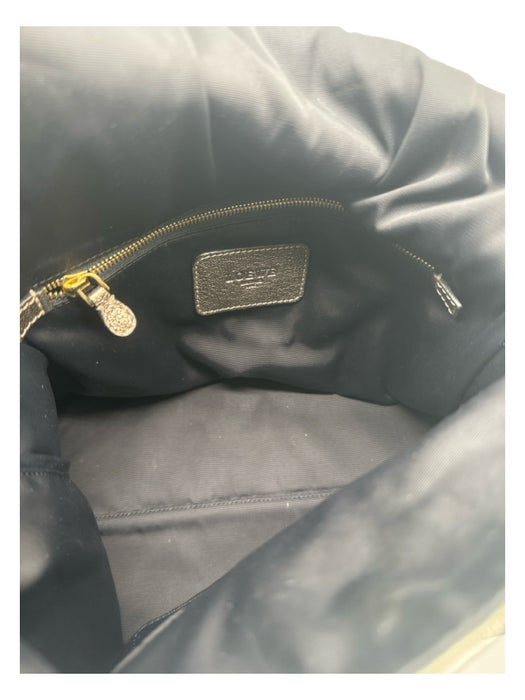 Loewe Pewter Leather Metallic Logo Flap shoulder bag Bag Pewter / Medium