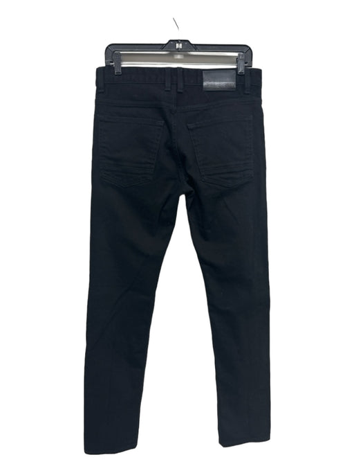 Boss Hugo Boss Size 31 Black Cotton Solid Zip Fly Jean Men's Pants 31