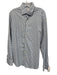 Peter Millar Size L White, Blue, & Brown Print Nylon Plaid Long Sleeve Shirt White, Blue, & Brown Print / L