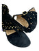 Jimmy Choo Shoe Size 39 Black Leather Perforated Studded Thong Sandals Black / 39