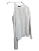 Monrow Size S White Rayon & Cotton Long Sleeve Shoulder Cut Out Sweater White / S