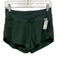 Outdoor Voices Size S Green Polyester Blend Heathered Detail Zip Pocket Shorts Green / S