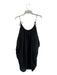 Young, Fab & Broke Size M Black Silk & Modal Mixed Fabric Layered Dress Black / M