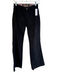Rich & Skinny Size 24 Black Cotton Blend Corduroy Mid Rise Zip Fly Flare Pants Black / 24