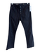 Adriano Goldschmied Size 24 Navy & Black Cotton High Rise Button Fly Pants Navy & Black / 24