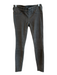 True Religion Size 24 Gray Leather Suede Low Rise Zip Fly Skinny Pants Gray / 24