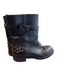 Boemos Shoe Size 37 Brown Leather Upper Round Toe studded detail Boots Brown / 37