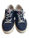 Golden Goose Shoe Size 39 Blue Suede Metallic Laces Silver heel tab Shoes Blue / 39