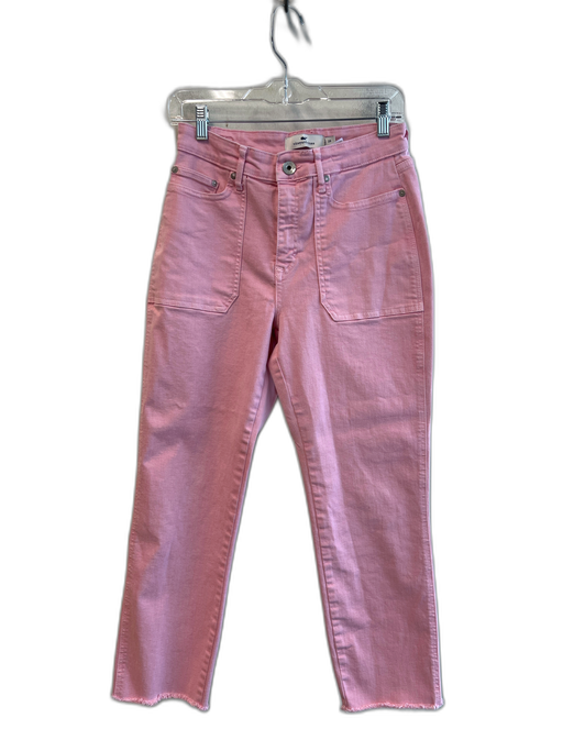 Vineyard vines Size 29 Pink Cotton Blend 5 Pocket Zip Fly Straight Leg Jeans Pink / 29