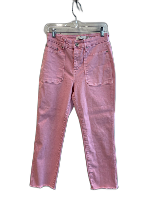 Vineyard vines Size 29 Pink Cotton Blend 5 Pocket Zip Fly Straight Leg Jeans Pink / 29
