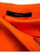 Alex Perry Size 14 Neon Orange Polyester Mid Rise Straight Dress Pant Pants Neon Orange / 14