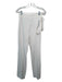 UNTTLED Size 2 White Triacetate Blend Blazer Pleated Back Tie Waist Pant Set White / 2