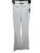 Veronica Beard Jeans Size 24 White Cotton Denim High Rise Slim Fit Flare Jeans White / 24