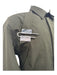 Givenchy NWT Size 41 Olive Cotton Solid Buckle Detail Men's Long Sleeve Shirt 41