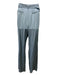 Lapointe Size 14 Dusty Blue Acetate Blend Silk Lining Long Sleeve Lapel Pant Set Dusty Blue / 14