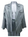 Lapointe Size 14 Dusty Blue Acetate Blend Silk Lining Long Sleeve Lapel Pant Set Dusty Blue / 14