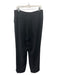 Lafayette 148 Size 10 Black Acetate Beaded Stripe Tuxedo Stripe High Rise Pants Black / 10