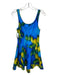 Jonathan Simkhai Size 0 Blue, Green, Yellow Cotton Blend Sleeveless Dress Blue, Green, Yellow / 0