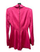 Alice + Olivia Size 0 Hot pink Triacetate Blend Long semi sheer sleeves Romper Hot pink / 0