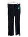 Theory Size 2 Black Wool Blend Mid Rise Flare Pockets Pants Black / 2