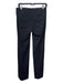 Theory Size 2 Black Wool Blend Mid Rise Straight Leg Trouser Pants Black / 2