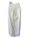 Michael Kors Collection Size 10 Cream White Virgin Wool Side Slit Darted Skirt Cream White / 10