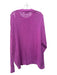 Zankov Size M Purple Cotton & Nylon Crewneck Long Sleeve Top Purple / M