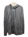 Boss NWT Size L Gray Synthetic Solid Zip UP Hoodie Men's Jacket L