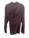 ALLSAINTS NWT Size XL Dark Red Cotton Blend Solid Button Down Long Sleeve Shirt XL