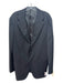 Suitsupply NWT Black Wool Solid 2 Button Men's Blazer 44