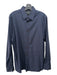 Ted Baker Size 4 Blue & Navy Cotton Blend Abstract Button Down Long Sleeve Shirt 4