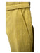 Jaquemus Size 36 Yellow Linen Blend One Shoulder Asymetric Blazer Pant Set Yellow / 36