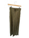 Zimmerman Size 0 Olive Green Silk Long Sleeve Belted Cropped Pant Set Olive Green / 0