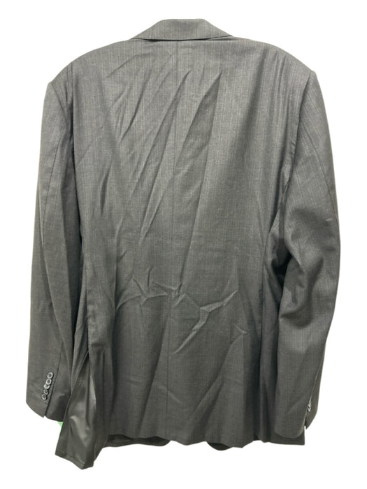 Suitsupply Gray Wool Solid 2 Button Men's Blazer 52