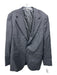Suitsupply Gray Wool Solid 2 Button Men's Blazer 52