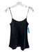Vince Size XS Black Acetate Spaghetti Strap Adjustable Straps Cami Top Black / XS