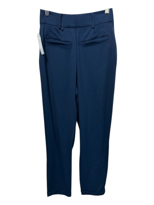 Ramy Brook Size 2 Blue Viscose Blend Hook & Eye Blazer Mid Rise Cuffed Pant Set Blue / 2