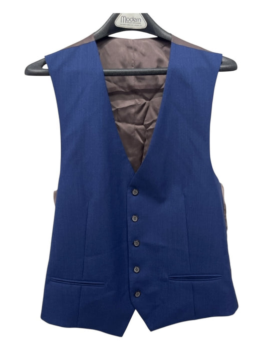 Suitsupply NWT Navy Blue Wool Solid 2 Button Men's Suit Navy Blue / 44L