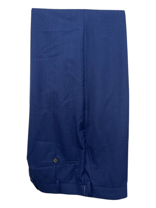 Suitsupply NWT Navy Blue Wool Solid 2 Button Men's Suit Navy Blue / 44L