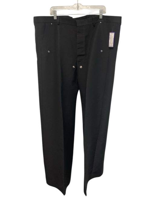 Rick Owens AS IS - altered Size Est XXL Black Cotton Blend Solid Men's Pants Black / Est XXL