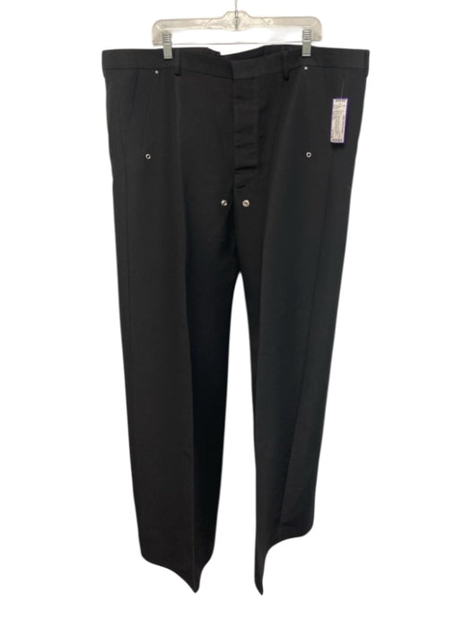 Rick Owens AS IS - altered Size Est XXL Black Cotton Blend Solid Men's Pants Black / Est XXL