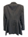 Dolce & Gabbana Size 54 Black & White Wool Blend Pinstripe Blazer Pant Set Black & White / 54