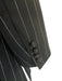 Dolce & Gabbana Size 54 Black & White Wool Blend Pinstripe Blazer Pant Set Black & White / 54