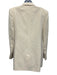 Smythe Size Medium Cream, Gold, Brown Viscose Blend Long Sleeve Jacket Cream, Gold, Brown / Medium