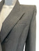 Alexander McQueen Size 40 Blue & Black Wool Blend Long Sleeve Plaid Jacket Blue & Black / 40