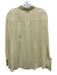 Lafayette 148 Size 12/14 Pale Yellow Acetate Blend One Button Flap Pockets Pants Pale Yellow / 12/14