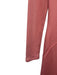 Helsa Size Medium Pink Viscose Blend Long Sleeve Stretch Knit Paneled Maxi Dress Pink / Medium