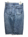 Pistola Size 32 Light Wash Cotton Denim Zip Fly Front Slit Pockets Skirt Light Wash / 32