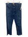 Mother Size 31 Dark Wash Cotton High Rise Zip Fly Straight Frayed Jeans Dark Wash / 31