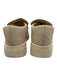 Valentino by Mario Valentino Shoe Size 9.5 Beige & Gold Logo Embossed Sneakers Beige & Gold / 9.5